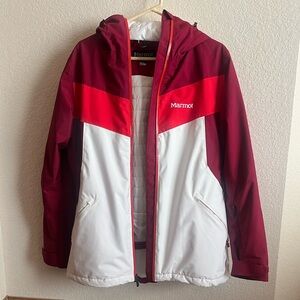 Marmot Insulated Snow Jacket Crimson